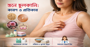 মেয়েদের স্তনে চুলকানি হওয়ার কারণ ও প্রতিকার কি?